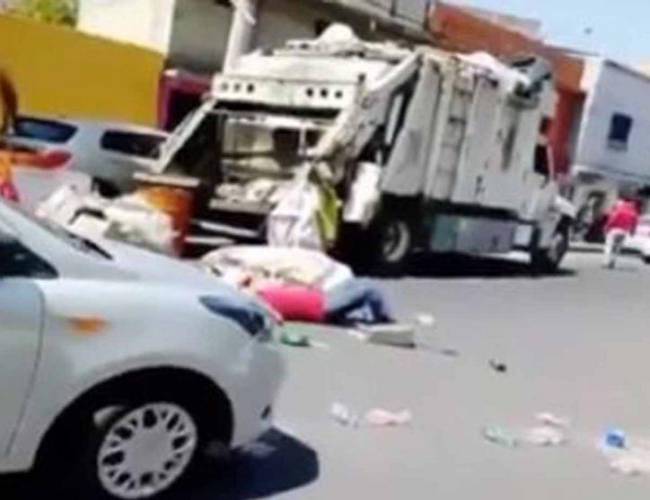 Taxista agrede a recolector de basura en CDMX (Video)