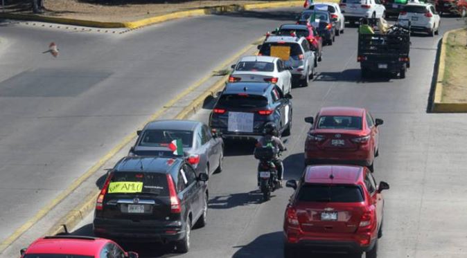 Crecen las protestas contra AMLO en todo el país en la segunda "claxonada"