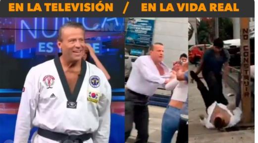 Alfredo Adame da clases de karate en TV y las redes se inundan de memes