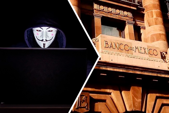 Anonymous hackea portal de Banxico; y lanza advertencia a Hacienda