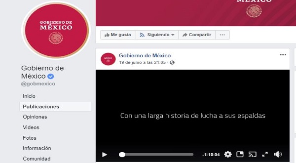 Ejecutivo Federal promueve con un vídeo electoral campaña ilegal de AMLO