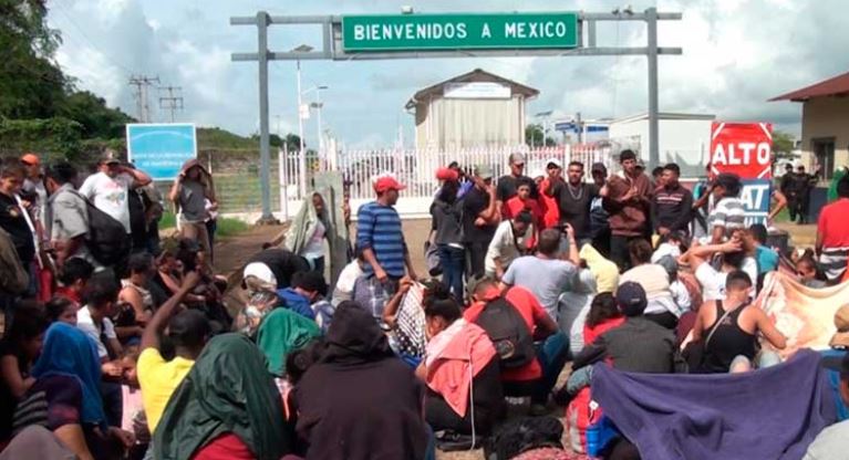 Permiten ingreso de migrantes en Tabasco