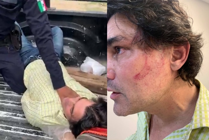 (VIDEO) Violento y abusivo arresto del ‘Pato’ Zambrano en Nuevo León