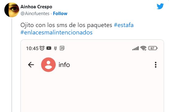 Alertan por fraude vía SMS; se hacen pasar por servicio de paquetería; no abras el link