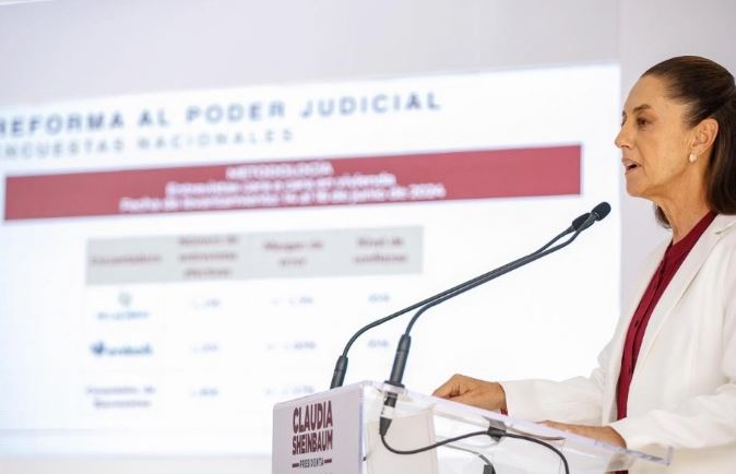 "Farsa cantada": Encuesta de Morena respalda reforma judicial