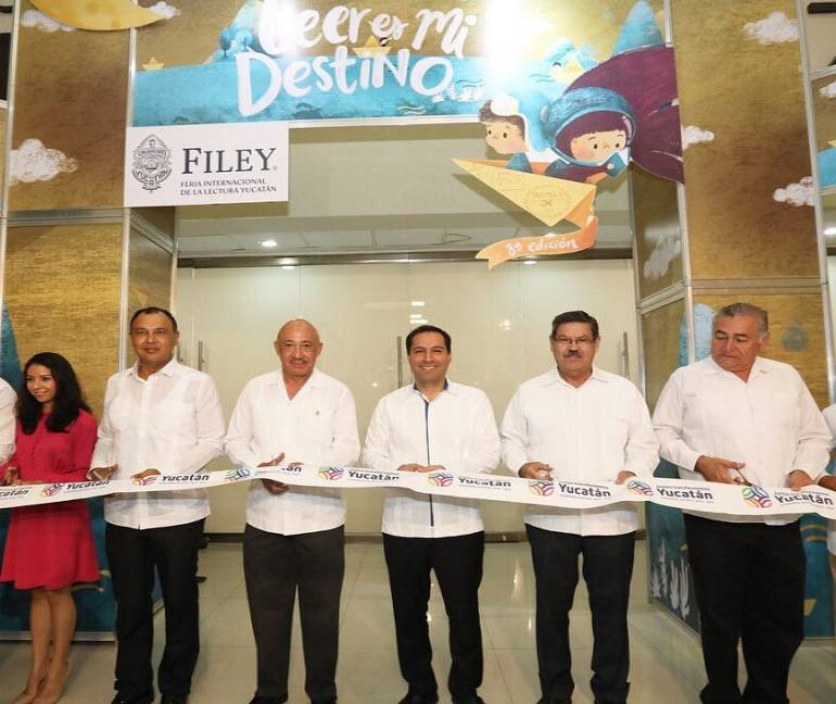 Inauguran la octava edición de la Filey en Mérida