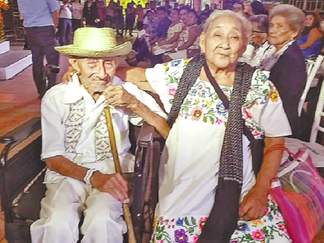 La pareja más longeva de Yucatán estuvo junta hasta la muerte