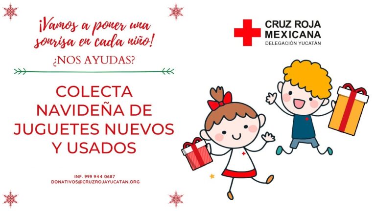 Inicia la Cruz Roja colecta de juguetes para niños pobres ¿Quieres apoyar?