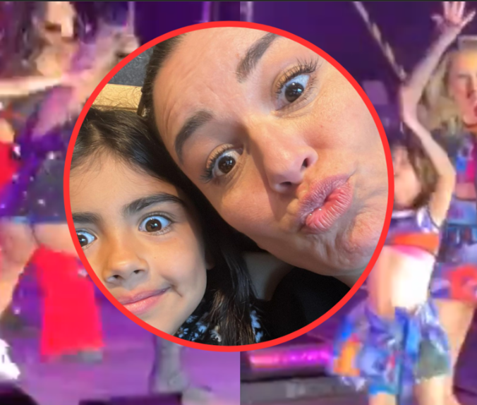 (VÍDEO) ¡Hija de María José se roba el show! La niña sacó sus mejores pasos en el escenario