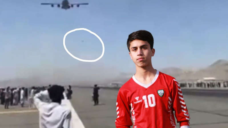 Muere futbolista que intentó escapar de Afganistán; quedó en ls rueda del avión