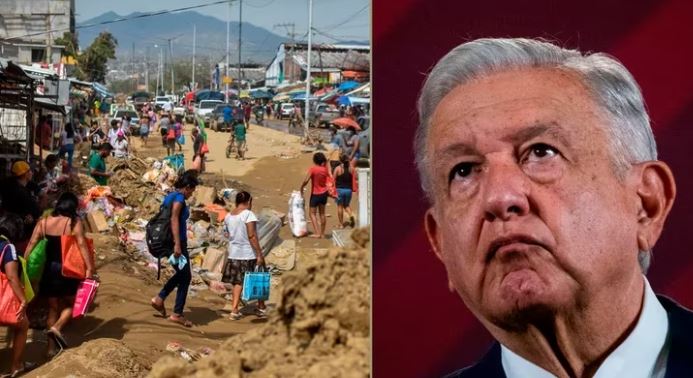 El plan unilateral de AMLO para "rehabilitar servicios y apoyar a damnificados" de Acapulco