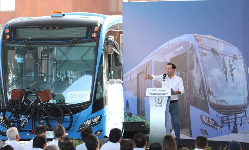 Presenta Mauricio Vila el nuevo CIrcuito Metropolitano: Transporte más rápido y moderno