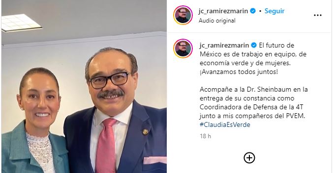 (VÍDEO) Ramírez Marín presume su "chapulineada" del PRI al Verde