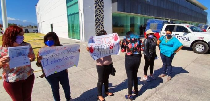 Piden justicia por Esmeralda, fue atacada con ácido en Puebla