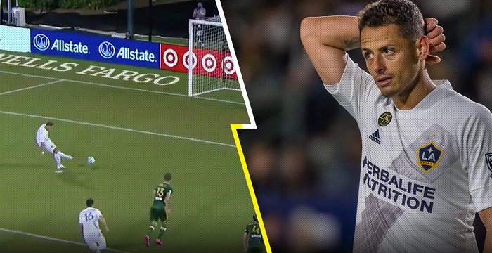 Chicharito Hernández falla penalti con el LA Galaxy y los aficionados lo revientan