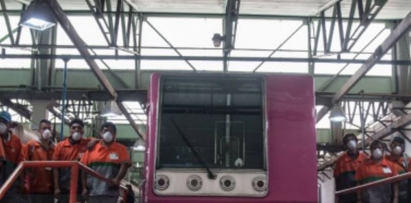 Surge brote de Covid-19 entre trabajadores del Metro