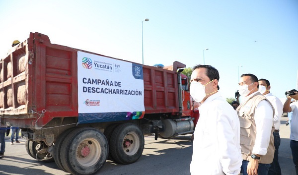 Yucatán: Inicia la Campaña Emergente de Descacharrización 2020