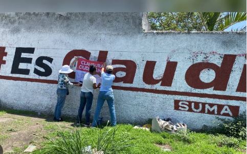 Yucatecos se suman a campaña nacional para borrar propaganda ilegal