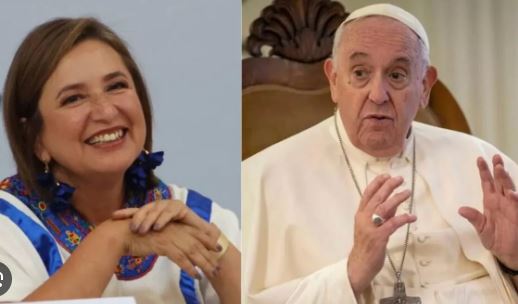 Xóchitl hace sorpresiva audiencia privada con el Papa Francisco