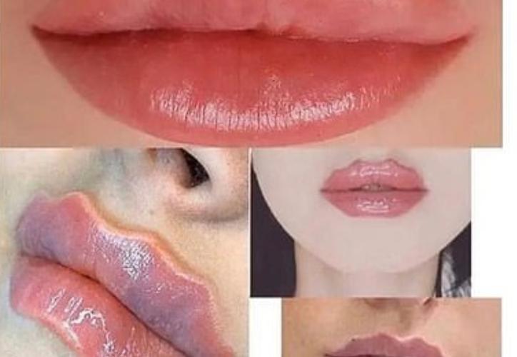 Expertos alertan a jóvenes: tendencia de 'labios del diablo" es peligrosa