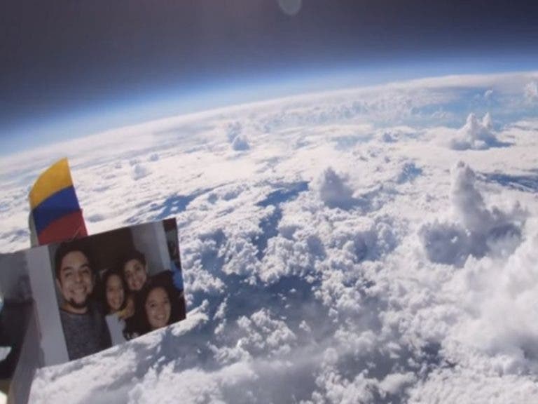 VIDEO: Hombre logra grabar la estratósfera; ¡usando un globo!