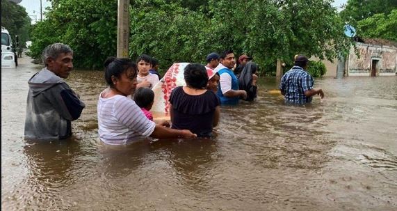 Yucatán: Les llovería sobre mojado: afectados por Cristobal podrían contraer Covid