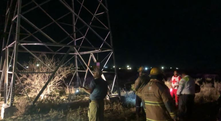 Durango: Localizan hombre sin vida en una torre de CFE en Gómez Palacio