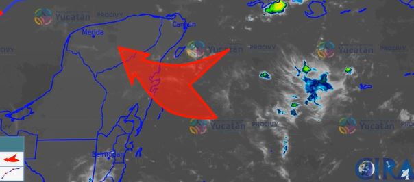 Yucatán: Este miércoles ingresa el 1er. Frente Frío y traerá lluvias de ligeras a intensas